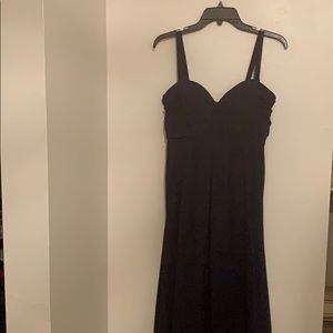 Bill levkoff long Navy Bridesmaid Dress